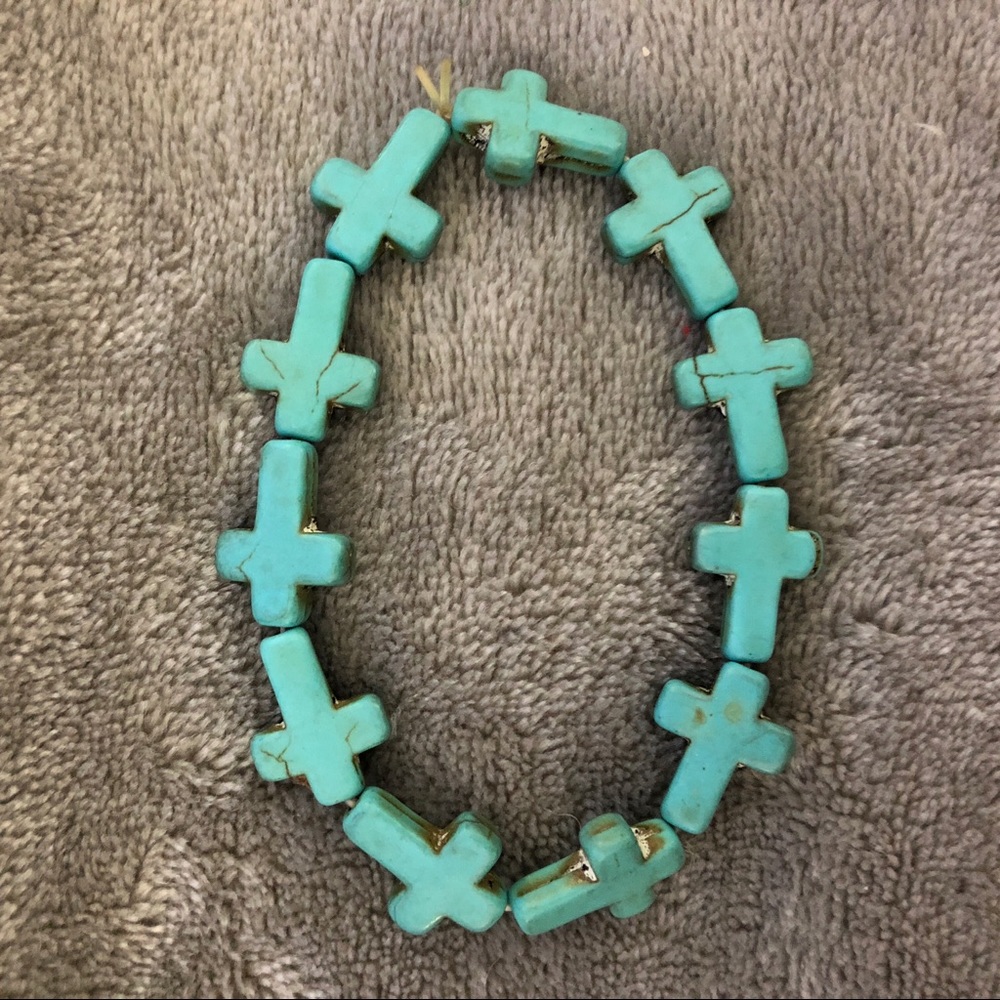 Brandy Melville Cross Bracelet